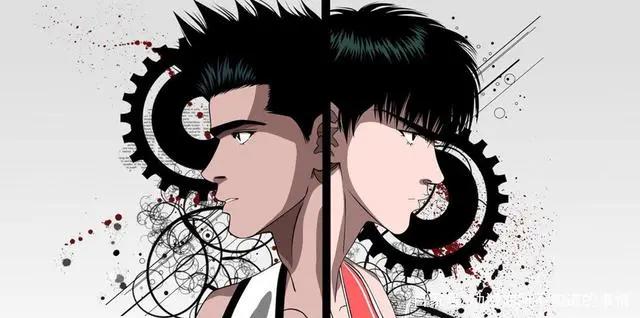 《灌篮高手》白发鬼人狠话不多，手握四大天才，可惜不是詹姆斯