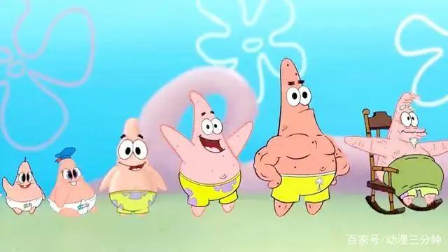 海绵宝宝各主角身高，派大星只有12cm！这么多年白长了
