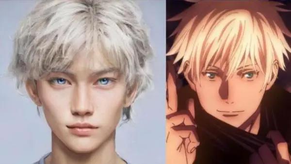 网友设计鬼灭和咒术真人形象，祢豆子可爱，伏黑惠刺猬头不见了