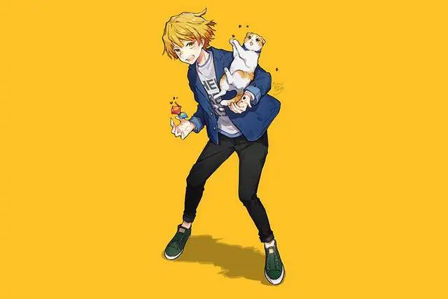 《鬼灭之刃》做了“铲屎官”，祢豆子的猫咪乖得很，猪猪美貌抢镜