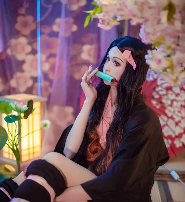 鬼灭之刃Cos，鬼灭年结束，谁才是最佳Cos？恋柱弥豆子还是无惨