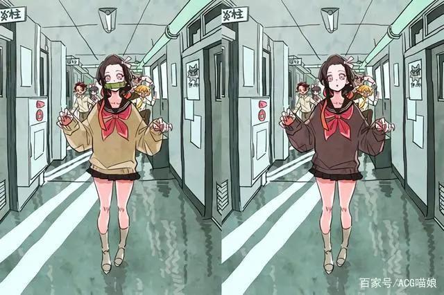 推特画师笔下的祢豆子你们见过吗？网友吐槽：有种超模的感觉