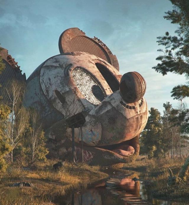 未来废土风格的经典角色，逼真如现实的场景，毁了多少人的童年？