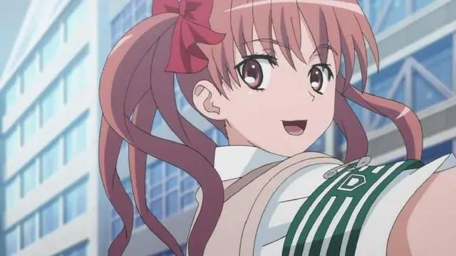 脑回路神奇的动漫女孩，她跟炮姐出自同动漫，最后一位可爱