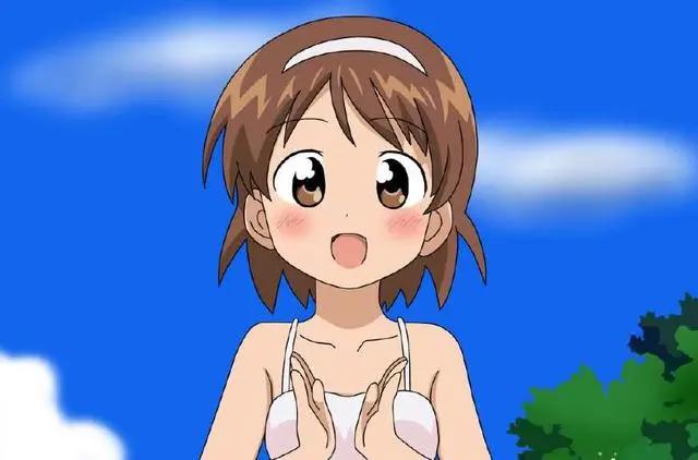 脑回路神奇的动漫女孩，她跟炮姐出自同动漫，最后一位可爱