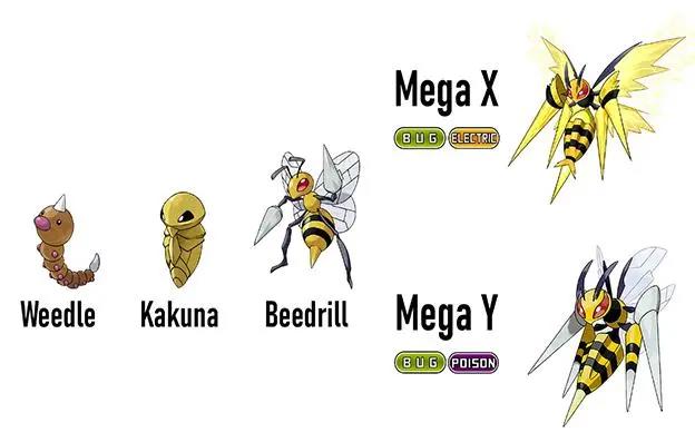 精灵宝可梦：当Mega进化有了分支，同人画师绘制宝可梦X与Y的变化