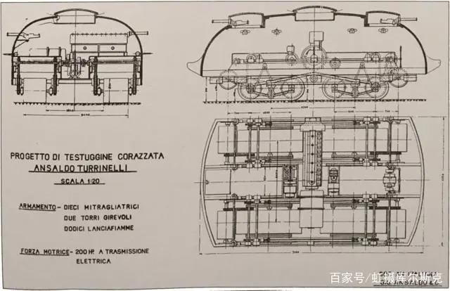最讲武德意大利！设计画风让人啼笑皆非，还造步行坦克，脑洞太大