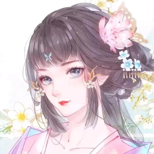 二次元动漫女生头像，我对你的爱就像拖拉机上山，轰轰烈烈！