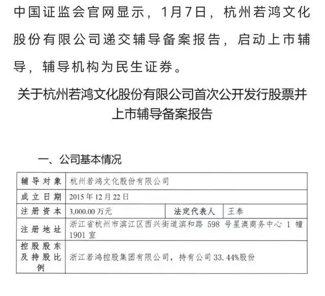 一个很扎心的事实，坚持原创的若森快倒闭了，若鸿文化却要上市