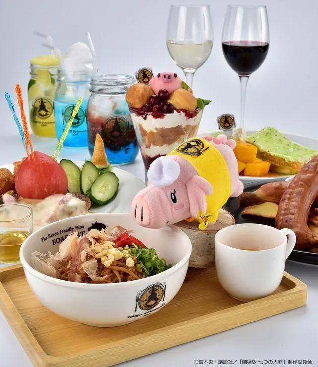 七大罪：“猪帽子亭”现实登场！为助威8月上映的剧场版