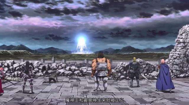 七大罪剧场版：至高神来袭，团长和小黑联手对付至高神