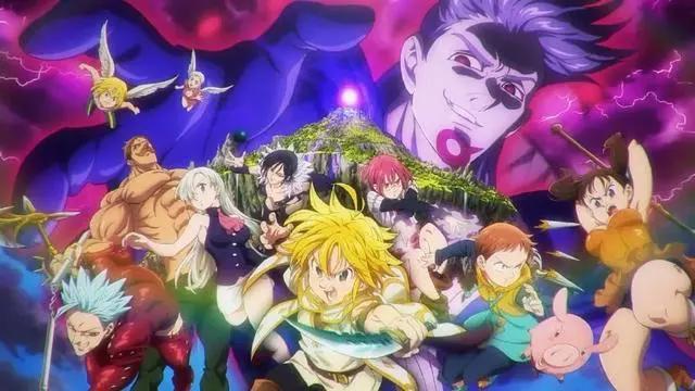 剧场版《七大罪天空的囚徒》神秘黑之骑士团大闹《天空宫》