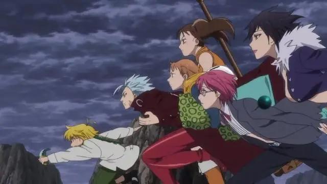 剧场版《七大罪天空的囚徒》神秘黑之骑士团大闹《天空宫》