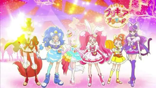 《拥抱光之美少女》37集出现的历代光之美少女组织介绍。