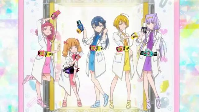 日本动漫当中最庞大的少女变身势力组织《光之美少女》