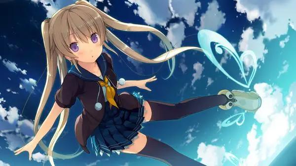 美少女的恋爱物语！Steam《苍之彼方的四重奏》今日发售