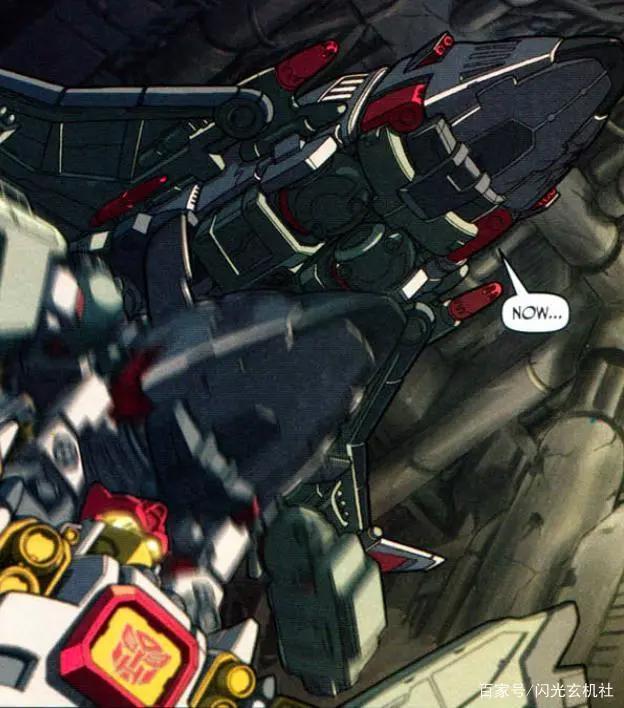 变形金刚动漫人物：雷霆舰队中汽车人的“航天飞机”-天火