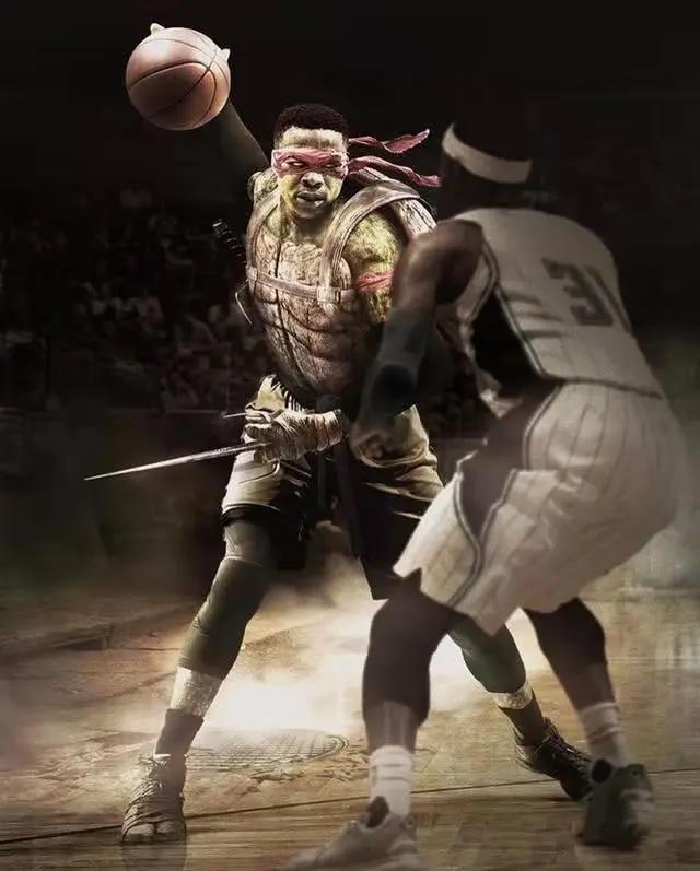 忍者神龟威少，死神杜兰特！NBA球星的动漫形象那科比是？