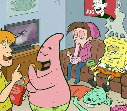 奇思妙想，当动漫角色去上大学会变成怎样？忍者神龟俨然变成肥宅