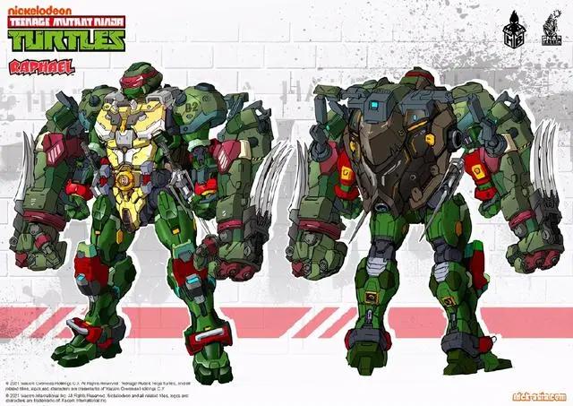 高达风满满，正版授权机甲可动合金忍者龟