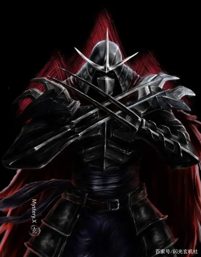 忍者神龟动漫人物：百战不死的暗黑邪神武术家-铁面人斯雷德