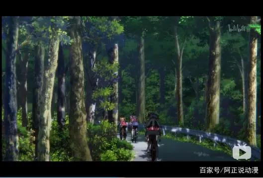 这个16年最穷自行车动画，其实有点像轻音少女？
