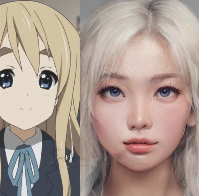 轻音少女真人画风，还是一样的萌与淡淡的幸福的感觉