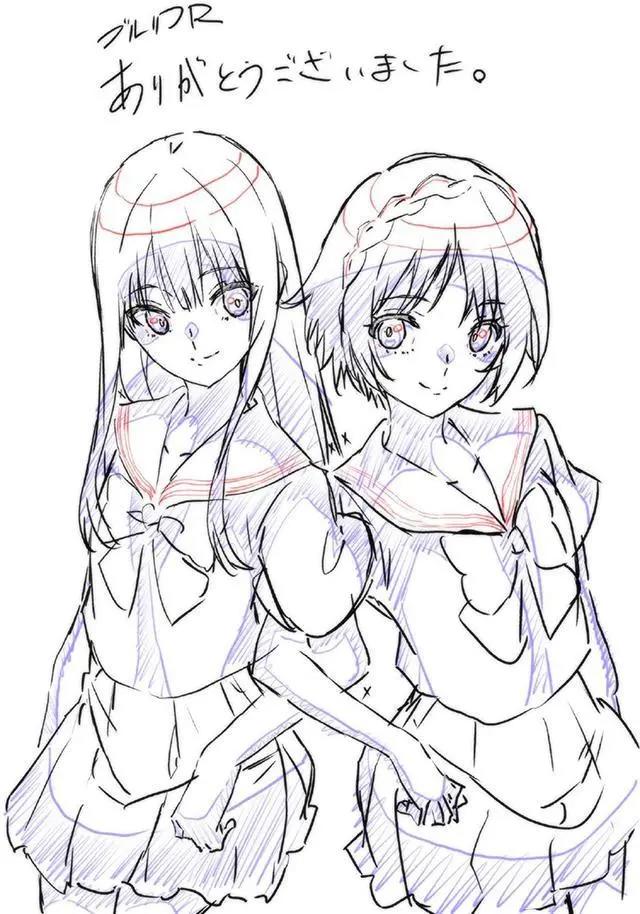 动画「蔚蓝反射澪」完结纪念绘公开