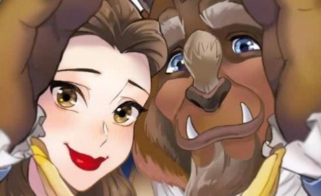 贝尔成贵妇，艾莎像是步入中年，只有辛德瑞拉hold住了历史造型