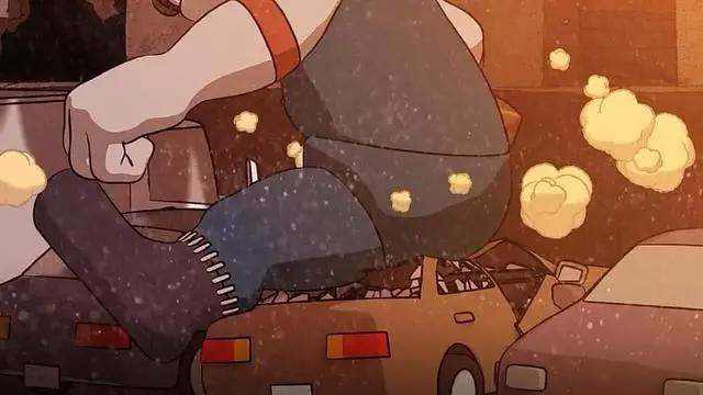 十月最奇葩的动漫，只有三分钟，人物画风诡异可怕，全程无台词