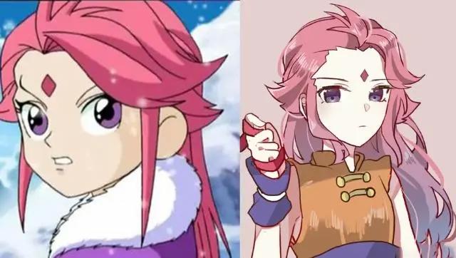 当童年动漫角色换了“画风”后，哪吒变美少年，东方铁心美颜如画