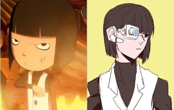 动漫画风决定感觉，东方铁心美艳动人，美美成为宅男女神