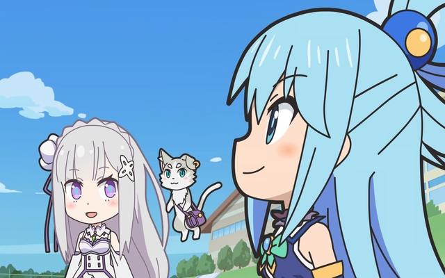 异世界四重奏：蕾姆亲吻姐姐，你是否期待第三季的到来呢？