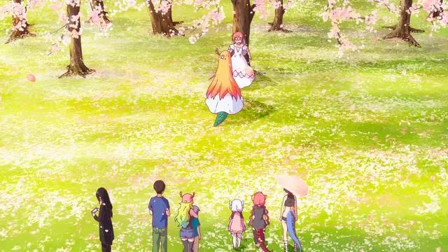 小林家的龙女仆第二季完结发糖，托尔和小林换上婚纱