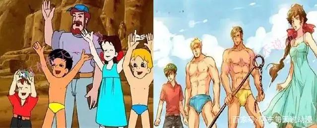 熟悉的动漫角色“长大”了！海尔兄弟造型太搞笑，哪吒竟变大美女