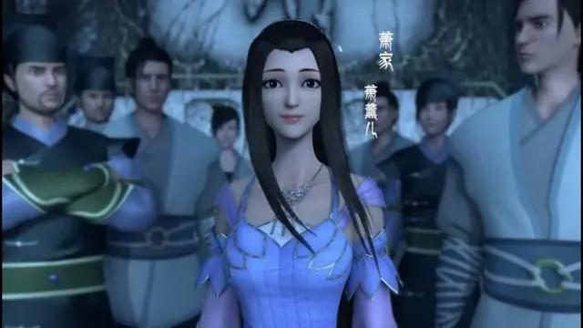 动漫斗破苍穹第一季美女榜：小医仙top3，雅妃top2，第一实至名归