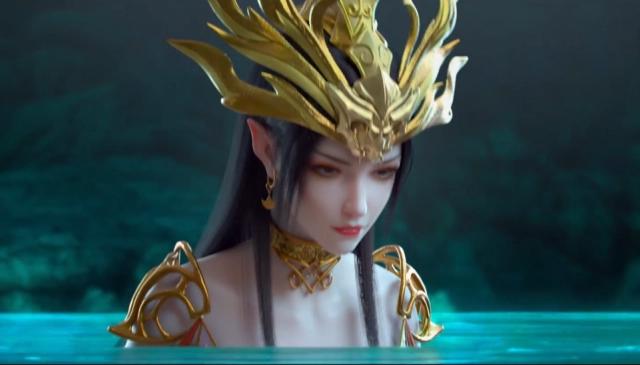 斗破苍穹第三季：美杜莎变巨蟒吞噬异火，结局失败被烧得体无完肤