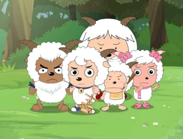 动画中的5人小团队，别只记得喜羊羊了，这5个都比他好看！