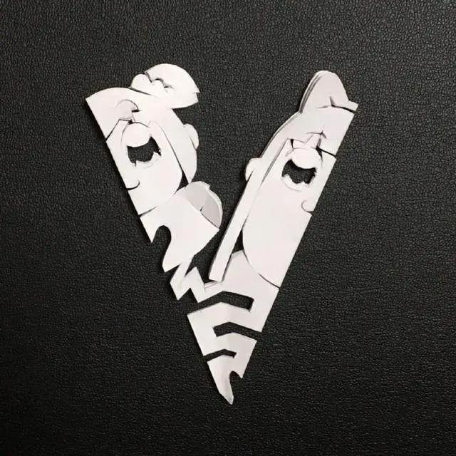 日本一位妈妈剪了“pop子和pipi美”的剪纸！这画风也太魔性了吧