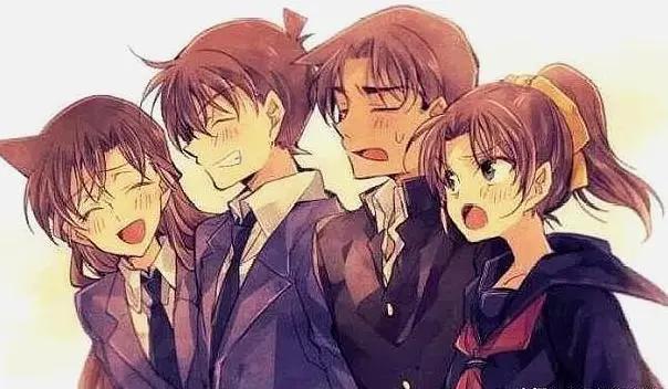 名侦探：平次与和叶，爱而不说、强行发糖，甜蜜的“欢喜冤家”