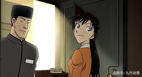 名侦探柯南唐红的恋歌中铃木园子帮毛利兰为了他，工藤新一打下手