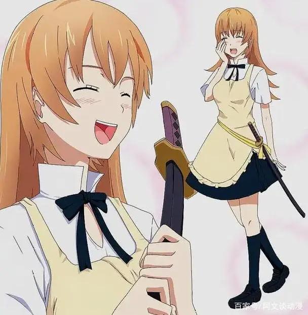 这些动漫女性角色外表很可爱，实则一言不合就拿刀，你受得住吗