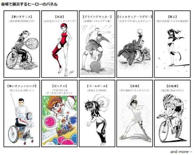 日本漫画家制绘应援东京残奥会，通过图文形式传递社会正能量