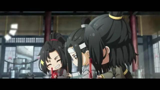 魔道祖师Q：羡羡声东击西帮聂怀桑考试作弊，天子笑可以有新喝法