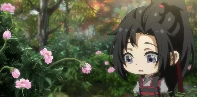 魔道祖师Q：皮皮羡上线给莳花女念诗，把花都说蔫了，招来一顿打