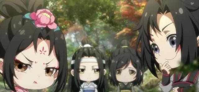 魔道祖师Q：皮皮羡上线给莳花女念诗，把花都说蔫了，招来一顿打