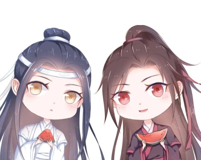 魔道祖师：忘羡Q版图片，每一张都是珍藏版哟