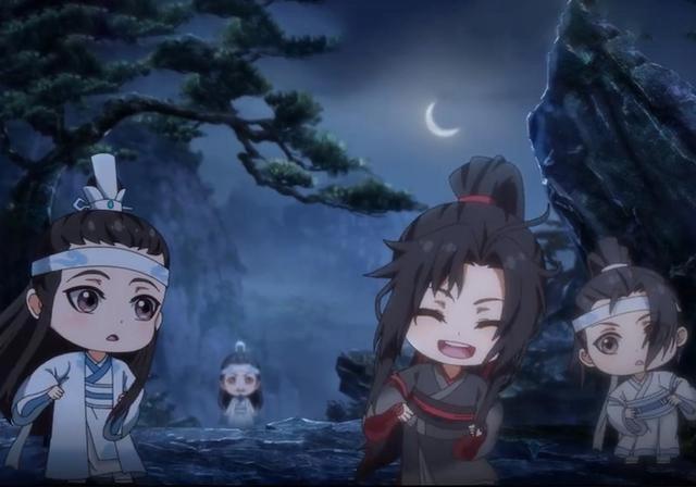 Q版《魔道祖师》上线，帅的一比的主角，现在更是萌得要死不死的