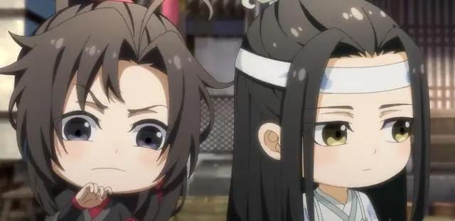 魔道Q:忘机画工出神入化，凶神恶煞成美男，一句话感动羡羡