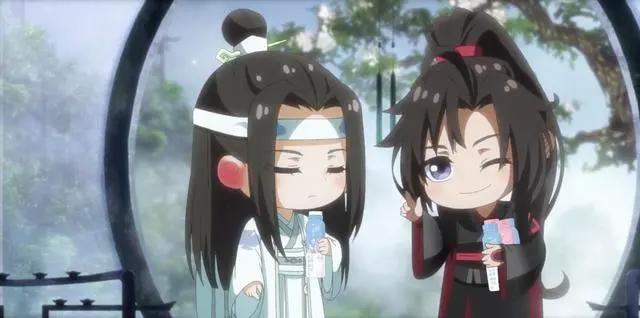 《魔道祖师Q》—魏无羡和蓝忘机Q版人物萌化人心，剧情治愈温馨